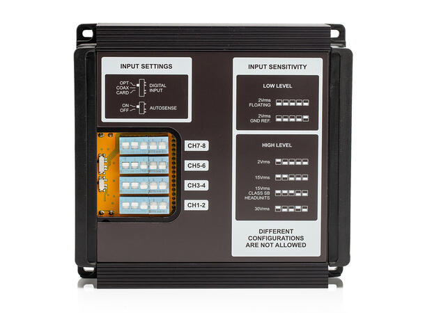 MOSCONI PICO V2 6|8 DSP 6-kanals forsterker, 8-kanals DSP, 440W 
