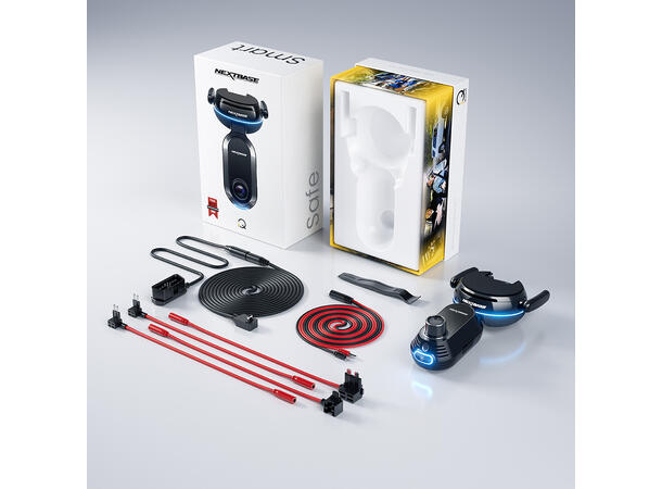 Nextbase iQ Smart Dashcam 4K 1-kanals, 4K, GPS, WIFI, LTE, 64GB 