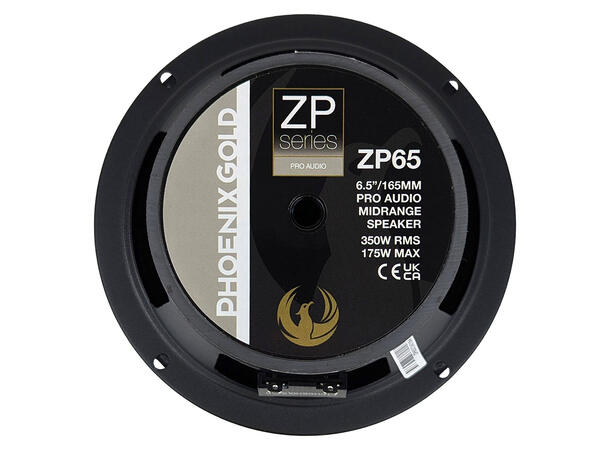 Phoenix Gold ZP65 6,5" SPL mellomtone 6,5", 175W RMS, 350W Maks, pris per par 