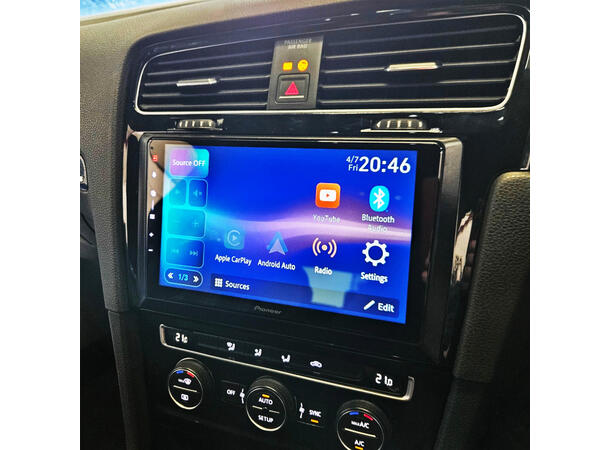 Pioneer Perfect Fit spiller til VW VW Golf mk6 (2009-2012) 