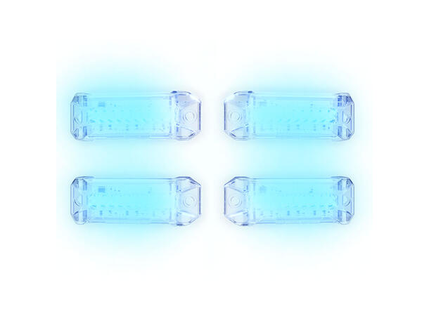 Stetsom Strobo RGB kit Bluetooth kontroller + 4 lamper 