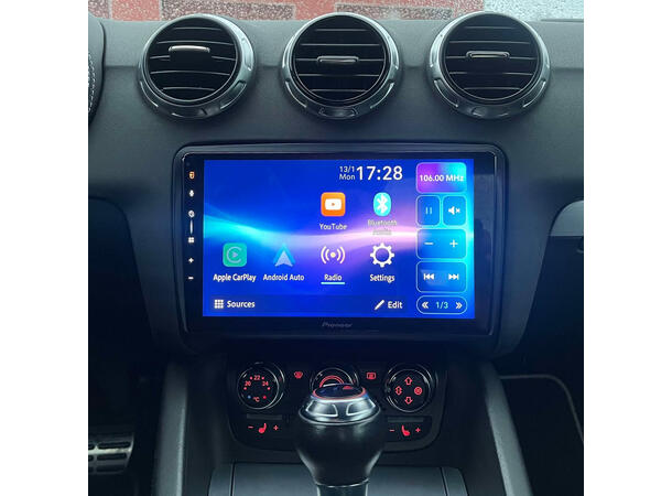 *Pioneer Perfect Fit spiller til Audi Audi TT (2007-2014) 