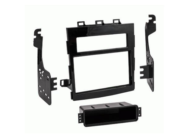 ACV 2-DIN monteringsramme - Pianolakk Forester/Impreza/XV (2018-2023) 