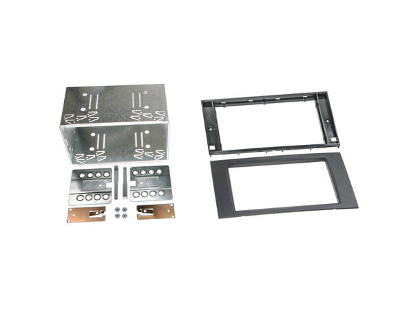 ACV 2-DIN monteringsramme - Sort Ford (2003-2010) m/firkantet radio 