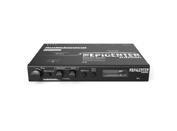 AudioControl The Epicenter® Indash Digital bassrestaurering, dB-måler, Volt