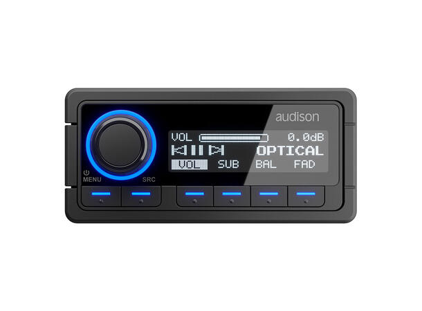 Audison DRC MP CAN fjernkontroll For Audison med DRCC kobling 