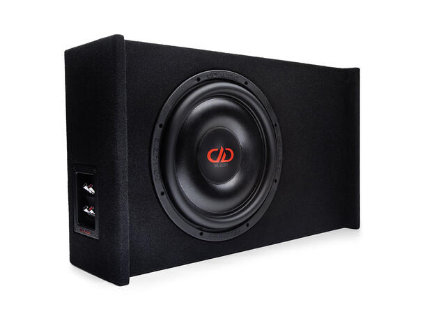 DD Audio LE-DF-SL612 basskasse 12" i kasse, 600W RMS, 2x2 Ohm 