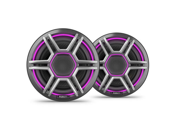 Fusion Apollo™ høyttalerpar 6,5", Apollo-serien, CRGBW, Grå grill 
