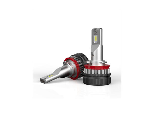 H11 LED lyspære MINI-serie 30W, 3000 Lumen, 2pk 