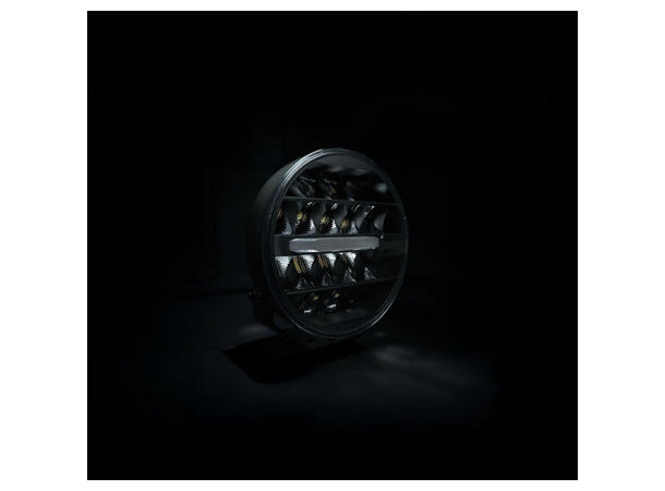 Optibeam Elites 9 LED fjernlys 9", 11320 lumen, 169W, Posisjonslys 