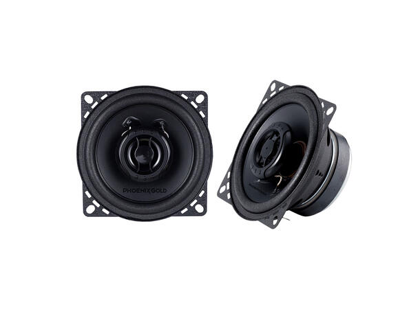 Phoenix Gold ZX4CXS Koaksialhøyttalere 4", 50W RMS, 150W Maks, ZX-Serien 