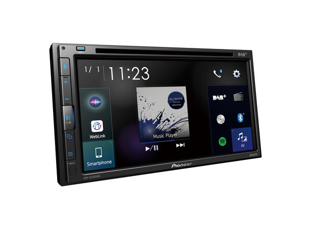 Pioneer AVH-Z5200DAB storbil navigasjon STORBILNAVI, CD/DVD, BT, DAB, USB, AUX + 