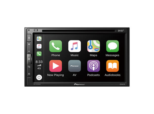 Pioneer AVH-Z5200DAB storbil navigasjon STORBILNAVI, CD/DVD, BT, DAB, USB, AUX + 