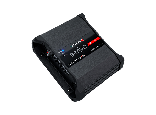 Stetsom BRAVO ATTACK 3000 monoforsterker 3000W RMS, 1 Ohm, SPL, Kl.D 