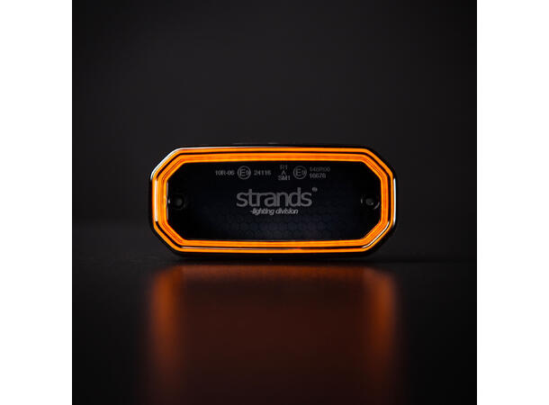 Strands FOR9T Scale Markeringslys LED, Oransje, 10-40V, 3,5W, pris per stk 