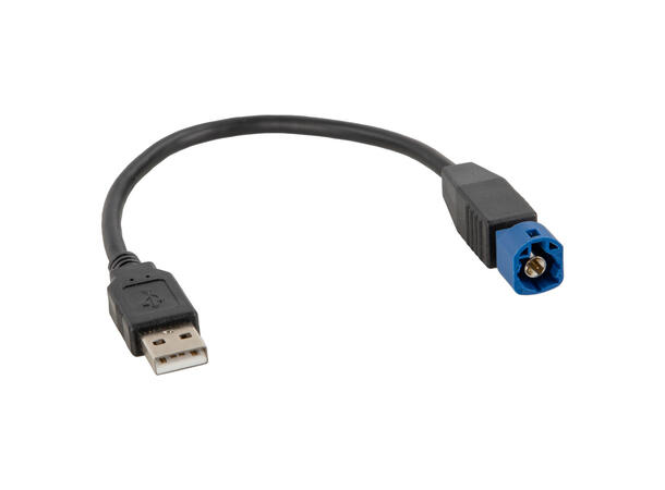 ACV Adapter for å beholde USB (HSD) Citroen/Peugeot/Toyota (2016 -->) Blå 