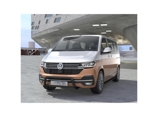 Antec EU Frontbøyle 60/42mm Sort VW Transporter T6.1 2020-> 