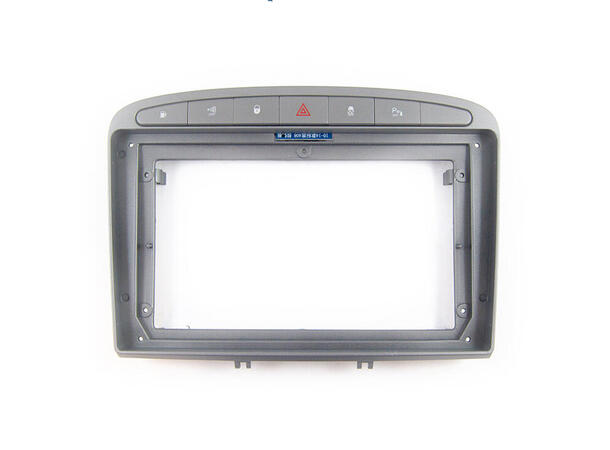 ConnectED Monteringsramme for 9" spiller 308 (2008-2013) / RCZ (2011-2015) Sølv 