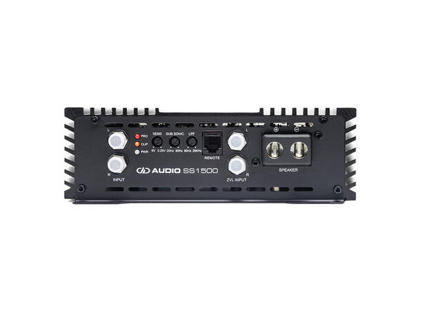 DD Audio SS1500 monoforsterker 1500W RMS. Klasse D. 1 Ohm 
