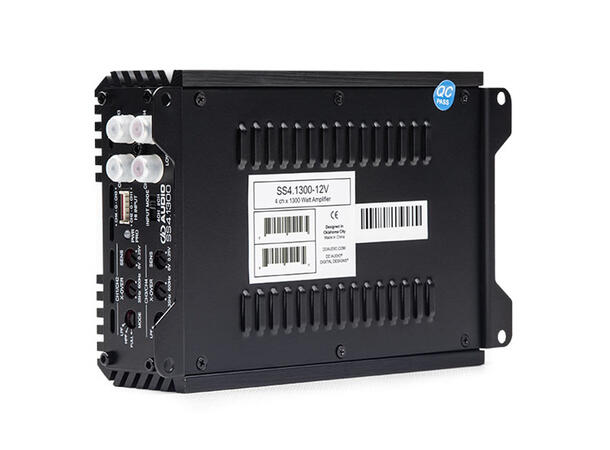 DD Audio SS4.1300 4-kanals forsterker 4x325W RMS, 2 Ohm, Klasse D 