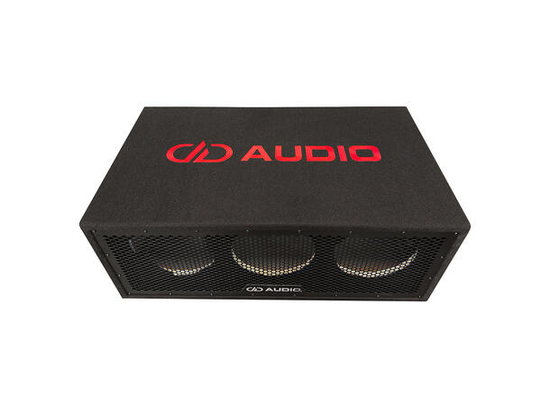 DD Audio UE-10.3a trippel 10" basskasse Portet kasse, 80 liter, ekstra solid