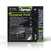 Dynamat ProX Dempematter i gummibutyl - 0,84m2