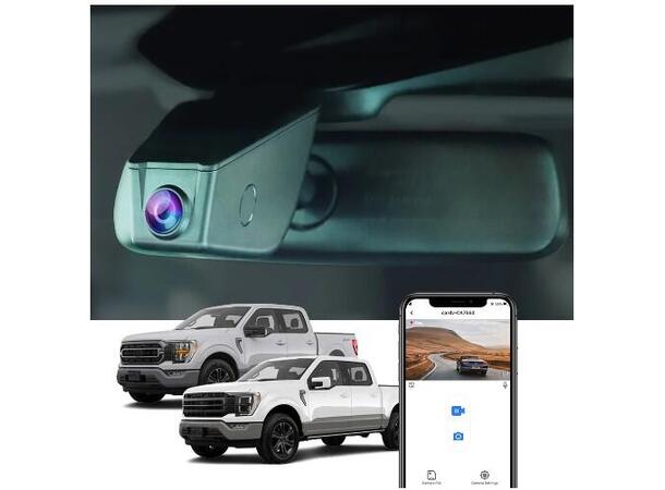 FITCAMX Integrert Plug & Play 4K Dashcam Ford F-serie (2021-->) 