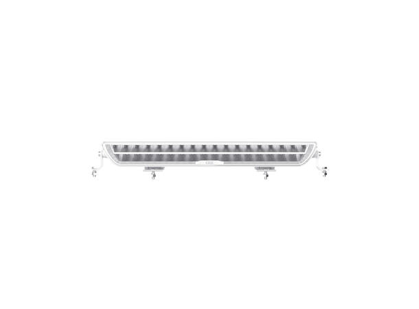 OZZ DRB1 P20" White ledbar kurvet 20", 9900 Lumen, 134W, pos.lys 