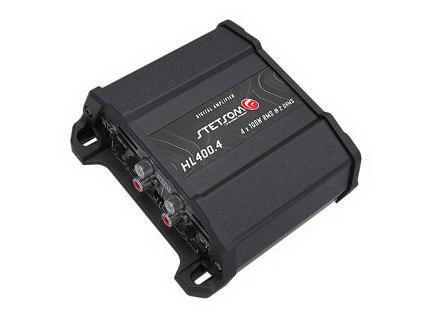 Stetsom HL400.4-2 4-kanals forsterker 4x105W RMS, 2 Ohm, SPL 