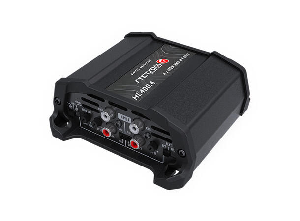 Stetsom HL400.4-2 4-kanals forsterker 4x105W RMS, 2 Ohm, SPL 