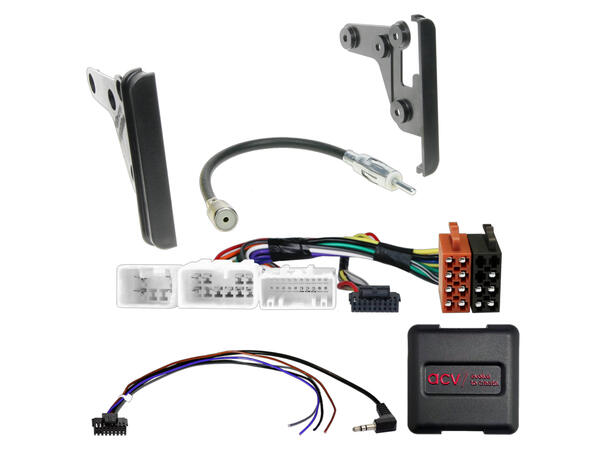2-DIN monteringssett - komplett Toyota (2000-2014) 