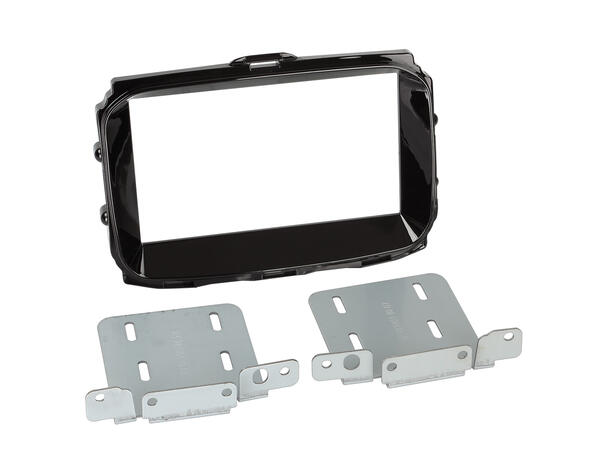 ACV 2-DIN monteringsramme - Pianosort Alfa Romeo Giulietta (2014 - 2021) 