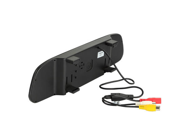 ACV Speilmonitor, universal m/fjernk. 4,3", 2 x RCA innganger 