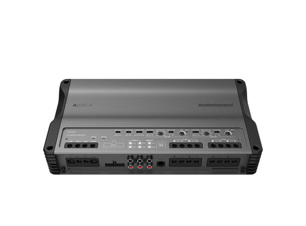 AudioControl A600.4 4-kanalsforsterker 4x150W RMS, 2 Ohm, Altitude-serien 