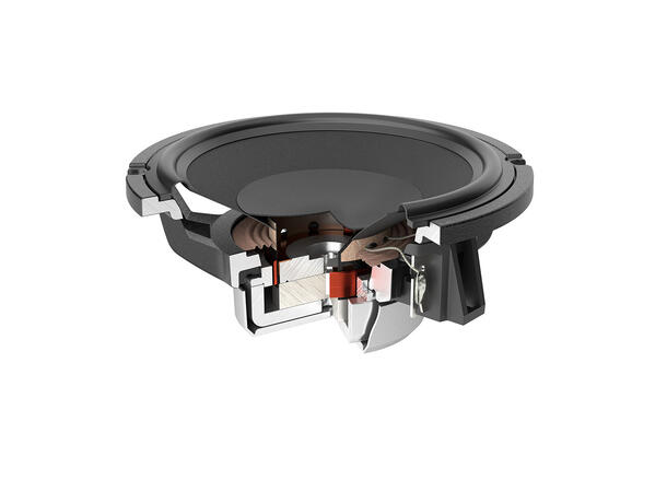 Audison AV 3.0 II mellomtoner 3", 100W Maks,VOCE II-serien 