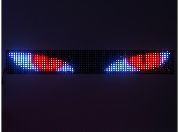 DEVIL EYES RGB LED panel 200cm, 12/24V 