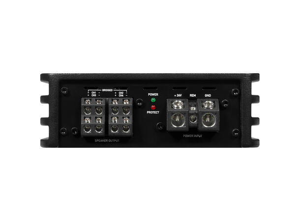 ESX Q-FOURv3 (24V). 4-kanals forsterker 4x120W RMS, 2 Ohm, Klasse D, 24V 