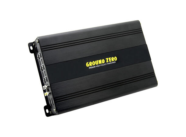 Ground Zero GZIA 135.4 4-kanals forst. Iridium-serie, 4x140W i 2 Ohm 