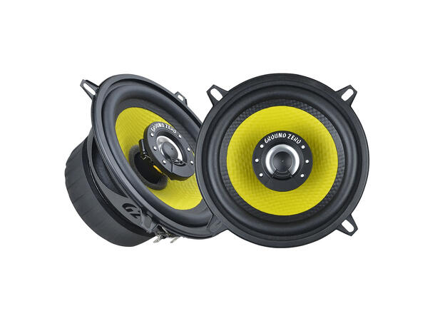 Ground Zero GZTF 5.2X høyttalerpar 5,25", 80W RMS, Titanium-serie 