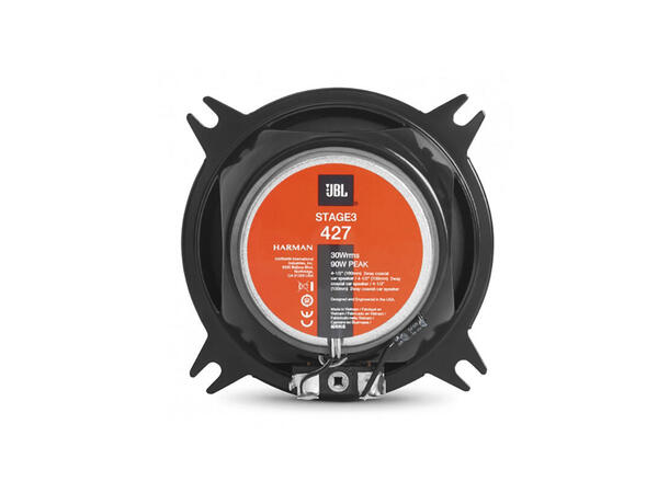 JBL Stage3 427 høyttalerpar 4", 30W RMS, 150W Maks 