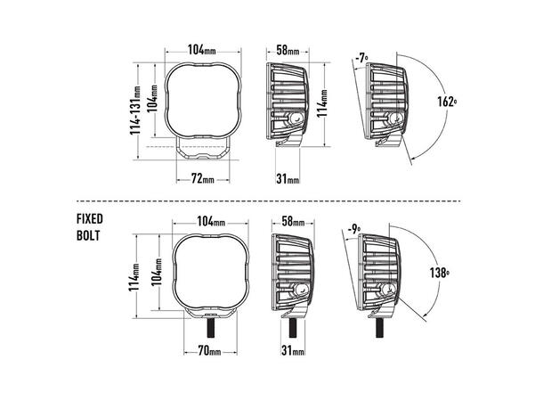 Lazer Utility 50 5000 lumen, 50W 
