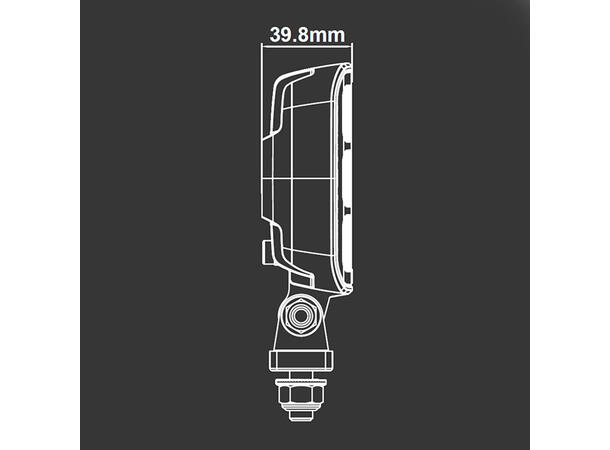 Lightstorm LED arbeidslys Osram LED, 6591 lumen, 48W 
