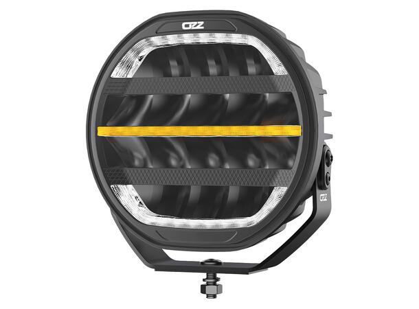 OZZ XR3 P9" 65 LED fjernlys, Sort 9", 10424 Lumen, per stykk, varsellys 