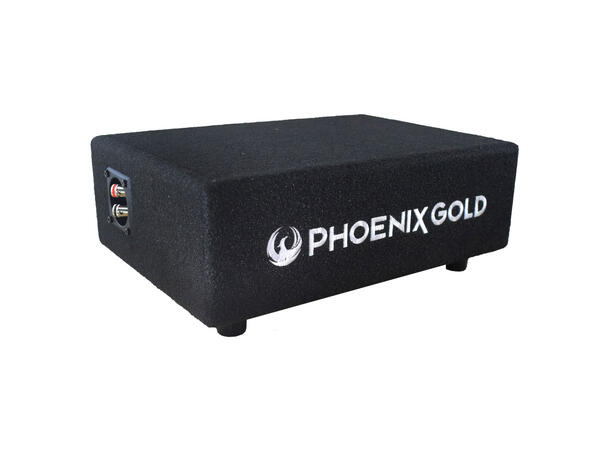 Phoenix Gold ZX18PDF basskasse 8" i kasse, 250W RMS, 4 Ohm 