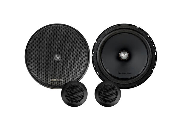 Phoenix Gold ZX65CSS Komponentsett 6,5", 30W RMS, 60W Maks, ZX-Serien 
