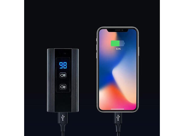 Speras UB1200 lykt for sykkel 1200 Lumen, 5200mAh 