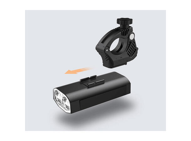 Speras UB1200 lykt for sykkel 1200 Lumen, 5200mAh 