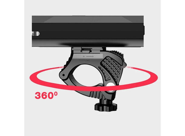 Speras UB1200 lykt for sykkel 1200 Lumen, 5200mAh 