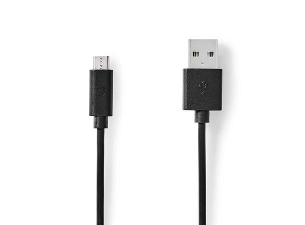 USB A - micro-USB B kabel 2 meter 