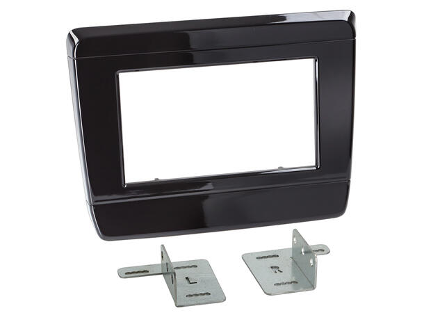 ACV 2-DIN monteringsramme - Sort Isuzu D-Max (2020->) 
